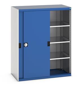 Bott Cubio Cupboard with Sliding Doors 1600H x1300Wx650mmD Bott Cubio Sliding Solid Door Cupboards with shelves and drawers 1600mm high option available 32/40022094.11 Bott Cubio Cupboard with Sliding Doors 1600H x1300Wx650mmD.jpg
